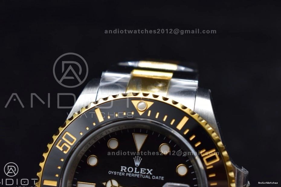 YG SS Sea-Dweller 126603 VSF Edition Dial SS Tone YG 1073 SmartChoice on Best Bracelet Black VS Two 0204